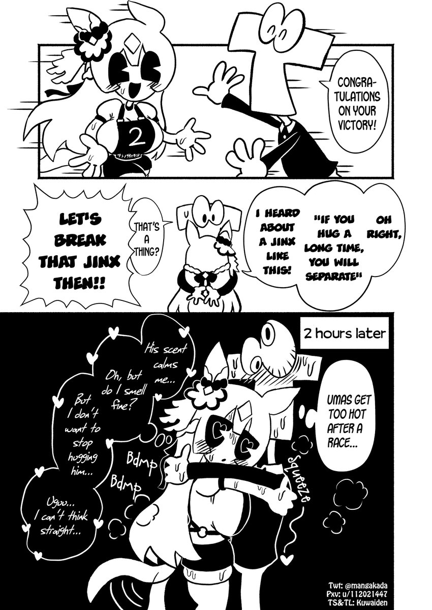 Kuwaiden's tweet photo. Satono Diamond by @mangakada   

Diamond's love is heavy

#ウマ娘 #Umamusume 
#ウマ娘英訳 #UmaTranslations https://t.co/0m3PSFW2Os