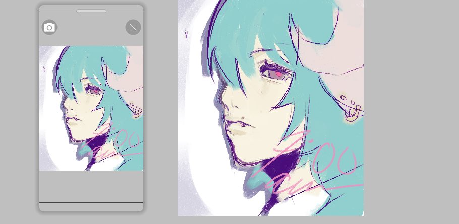 Mamophite's tweet photo. all mt wips for zack #wip #rkgk https://t.co/G6u6OWi0NX