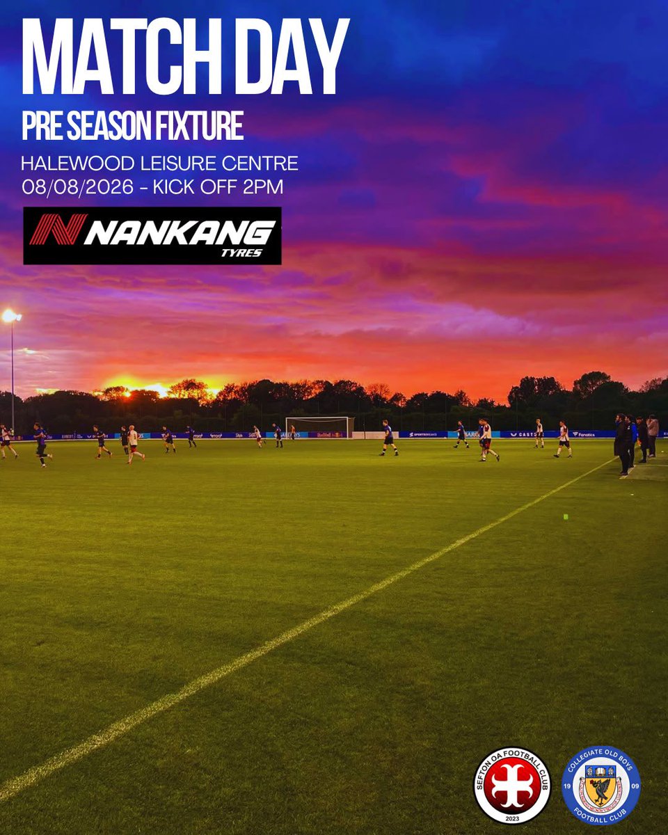SeftonOA's tweet photo. 𝗠𝗔𝗧𝗖𝗛𝗗𝗔𝗬 ⚽️

Another chance to build, improve and gain valuable minutes as we continue our preparations for the new season. https://t.co/jJ82rNzSbJ
