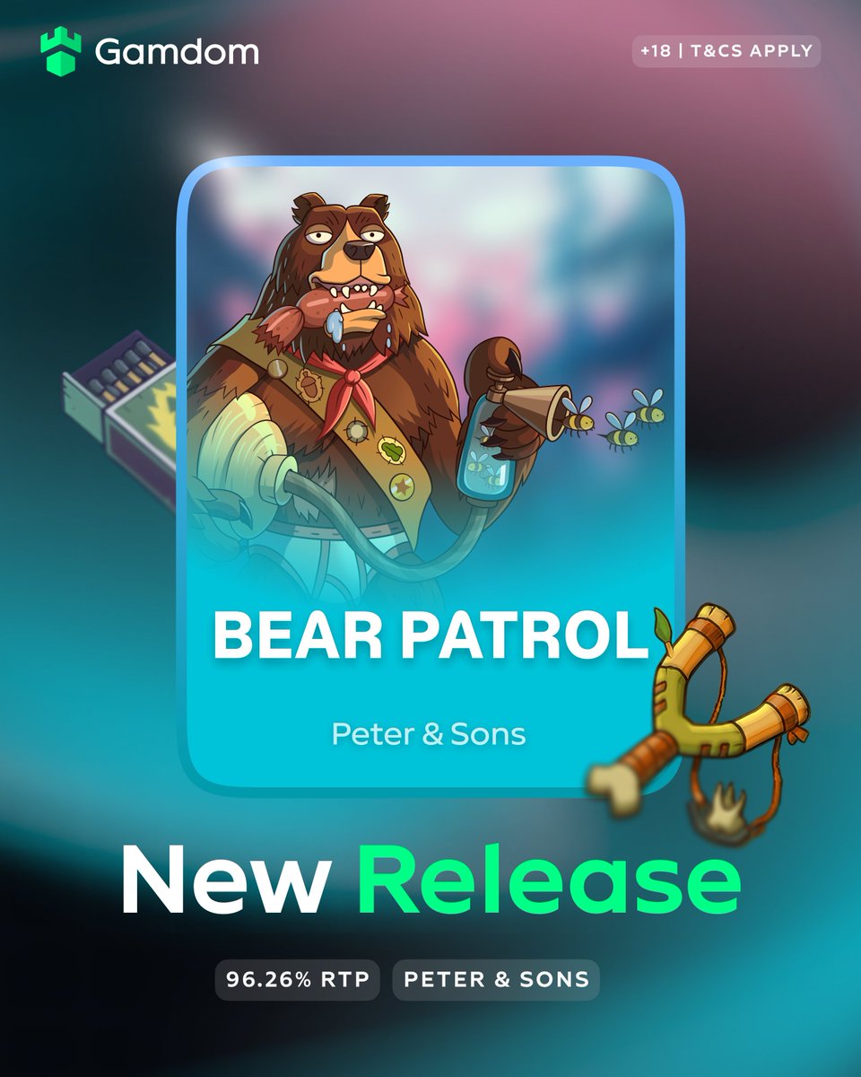 gamdom's tweet photo. Hunt for hidden treasures and fill the Vault! 🐻

Up to 5,000x max win!

💚 + 🔄 + 🆔
🔗 https://t.co/t6cEvyQhE2 https://t.co/jiqJnOdN6K