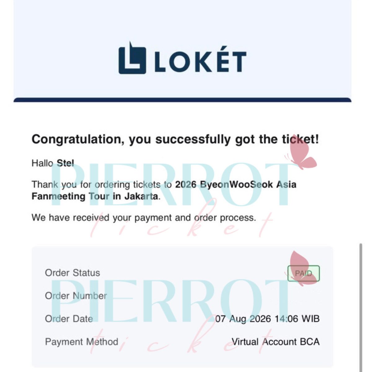 baebyguurl's tweet photo. #pierroticket_proofs 2026 BYEON WOO SEOK ASIA FANMEETING TOUR <The Secret Library> in Jakarta

✅General Sales

thank you for trusting us!!
more testi: https://t.co/IT7DBXwJ1g https://t.co/krIPDmnEC5