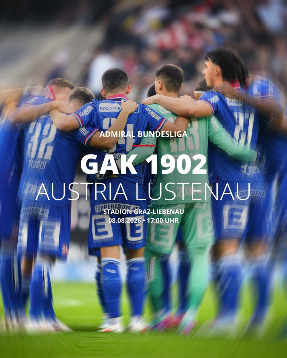 grazerak's tweet photo. Matchday in Liebenau! Der GAK empfängt heute Aufsteiger @AustriaLustenau. Kommt ins Stadion und peitscht die Roten zum Sieg. 🧣 #GAKALU #grazerak #AdmiralBL https://t.co/INz0PJg58k