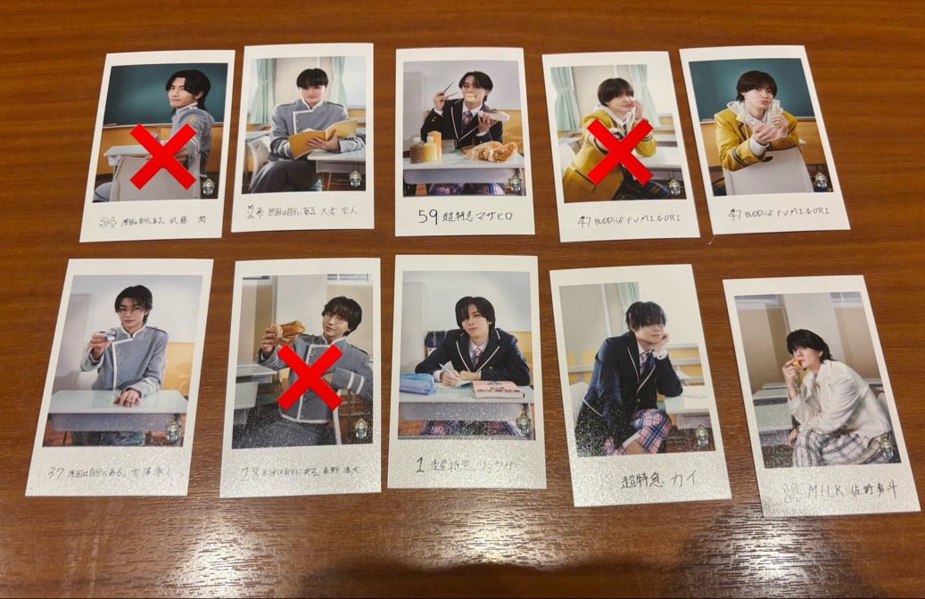 WfO2A742's tweet photo. EBiDAN THE LIVE 2026 15th Anniversary エビライ グッズ 隣の席セット ミニフォト 交換 買取

【譲】画像参照

【求】山中(左)＞高桑、杢代
山中(左)のみ比率違い🉑

8/9Y東又は郵送
お心当たりある方はお気軽にお声がけ下さい。 https://t.co/g3BmdKBWfn