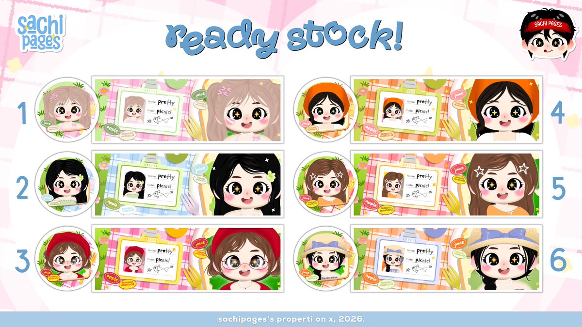 sachipages's tweet photo. 𐔌🍟 𐦯   any interaction will be appreciated !

halo!   . .   aku  ada  layout  rs  chibi  yang  bisa  kamu  take  dengan  harga  23k  aja!  
꒱ 📮  feel  free  to  dm  me  if  you’re   interested    -  >____< ꒱

tags :: #bealanja https://t.co/y1fuTpNHXl
