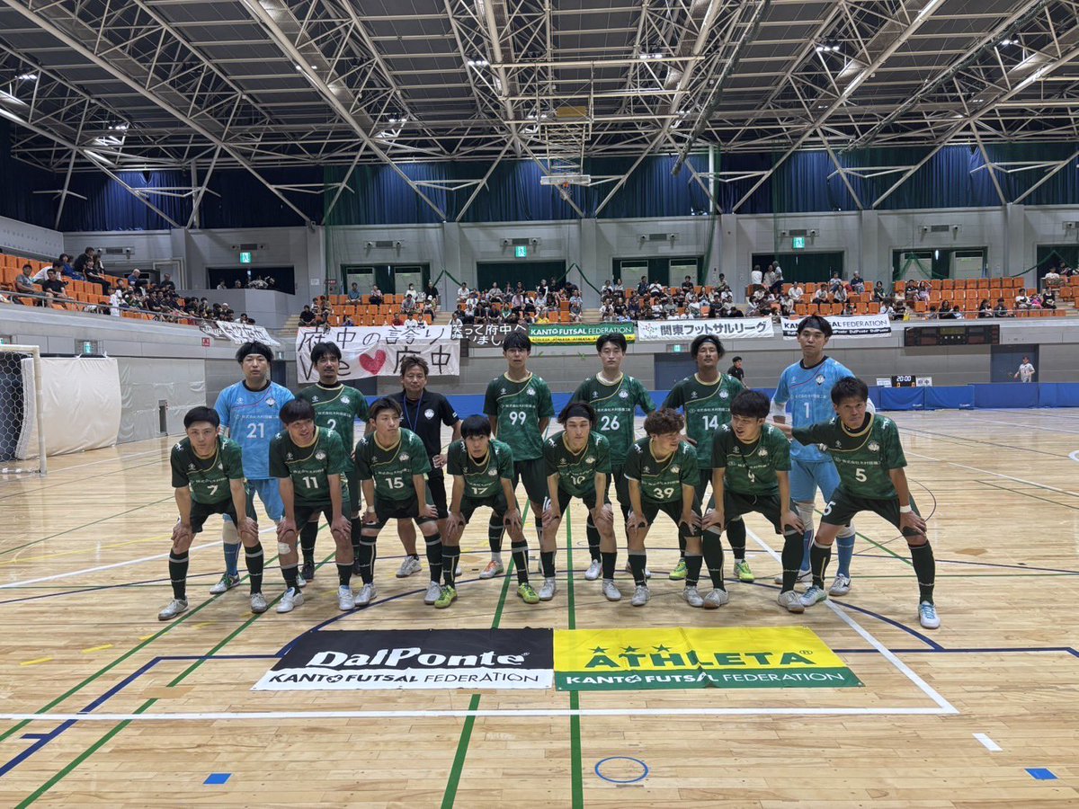 kantofl2's tweet photo. 第28回関東フットサルリーグ2025 2部リーグ
第3節 8/8（土）@府中市立総合体育館

17:50 kickoff
府中アスレティックFC　-　クラッセ埼玉
1st 2-0
2nd 5-1
Total 7-1
府中: 秋竹×2、大橋×2、上田、安達、金子
埼玉:内海

#関東フットサルリーグ
#ATHLETA
#DALPONTE
#FUTSAL
#フットサル https://t.co/Ikg4WR1kcq