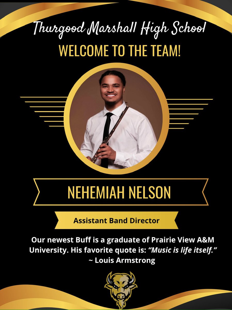MHS_Buffs's tweet photo. Welcome to the Herd 🦬! #buffpride💛🖤 https://t.co/Fg8owFmIdD