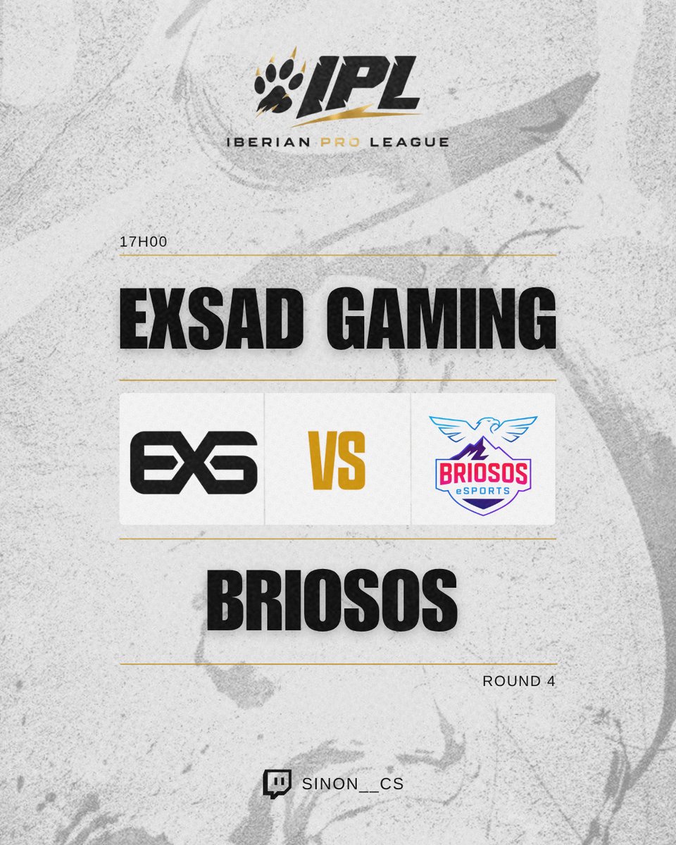sinon__cs's tweet photo. Finalmente o @taki__cs vai jogar contra alguém do nível dele!

Arrancamos com a @CCT_CS  já e depois @IberianPL 

🔗 https://t.co/PDzlY8obmP https://t.co/Yb1UMjVsVM