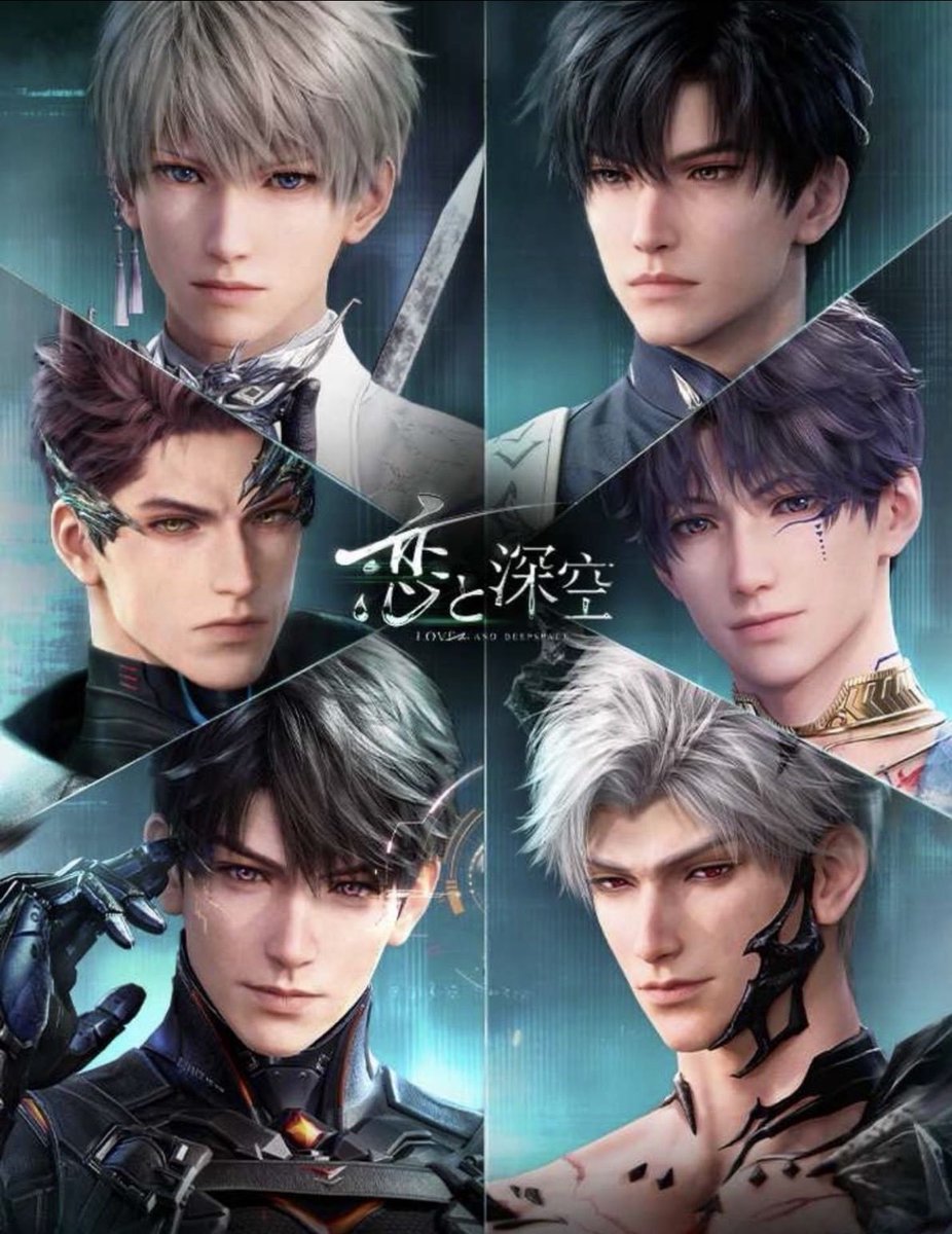 Angysartist's tweet photo. Lads is 6!!!!
1. Xavier 🌟
2. Zayne ❄️
3. Rafayel 🐠 
4. Sylus 🐦‍⬛ 
5. Caleb🍎
6. Valko 🐺
Just in case some kids don't know how to count 

#全世界都爱敖尹
#ValkoIsLoved #ValkoIsValuable #BringValkoBack https://t.co/X718oOvyHB