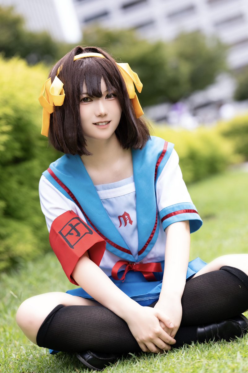 asahi__cos's tweet photo. 【コスプレ/Cosplay】

涼宮ハルヒの憂鬱　　涼宮ハルヒ
｢言っとくけど狙うのは優勝よ！ 一敗も許されないわ！ あたしは負けることが大嫌いだから！｣

📷@sus_305 

#コスサミ2026 
#WCS2026 https://t.co/acBtqWjDeW