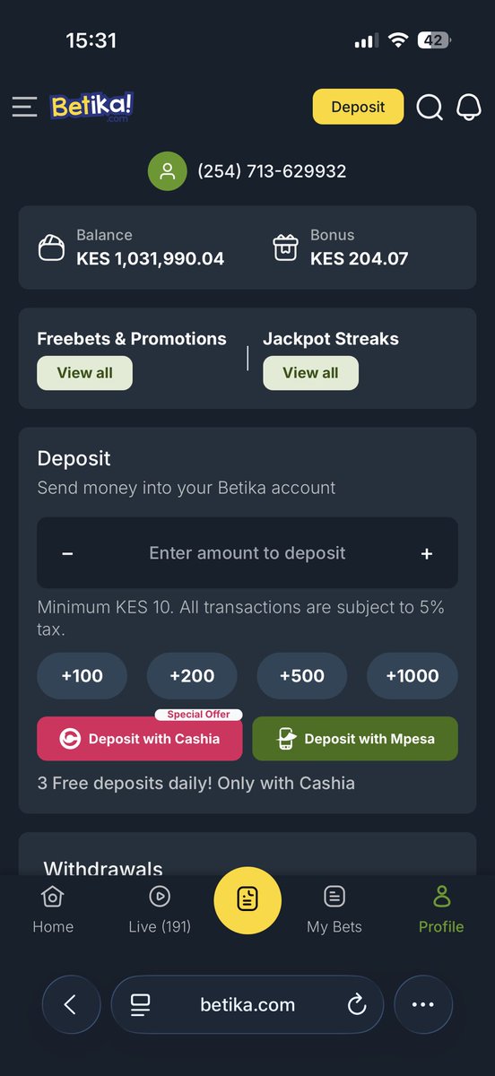 LevyKingTips's tweet photo. BOOM 💥 🥳🎉🎊𝗖𝗼𝗻𝗴𝗿𝗮𝘁𝘂𝗹𝗮𝘁𝗶𝗼𝗻𝘀 🎉✅✅✅✅✅💯1.03 Million  Paid Out🤑

Just Repost and Paste 💪 nicheze kama mimi

Whats your  mpesa balance????? https://t.co/bZOY9ISm4Z