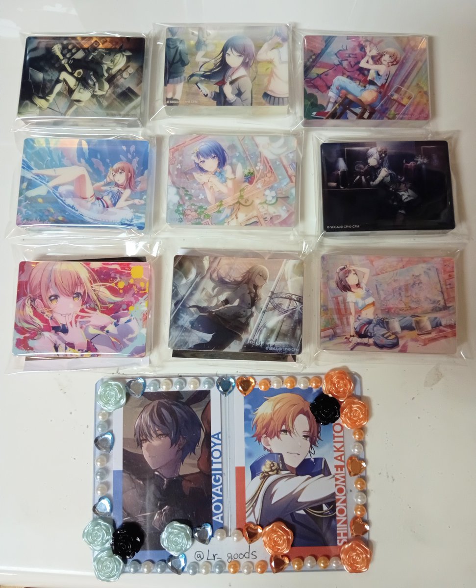Lr_goods's tweet photo. 〖プロセカ 交換〗ノーブルアート

譲▶リン 一歌 穂波 みのり 遥 雫 こはね 寧々 絵名

求▶ 同異種 冬弥 彰人

○郵送のみ

宜しくお願いいたします。 https://t.co/iDuFu4vvBQ