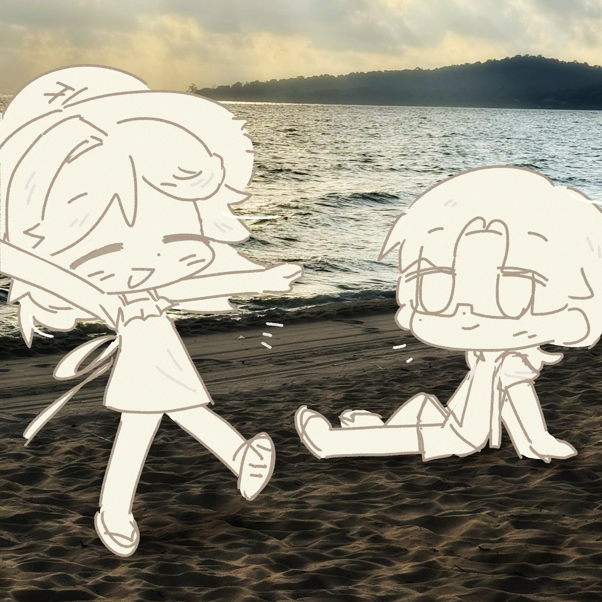 sishinshia's tweet photo. the end of summer🌅 https://t.co/kFCHDBwAgl