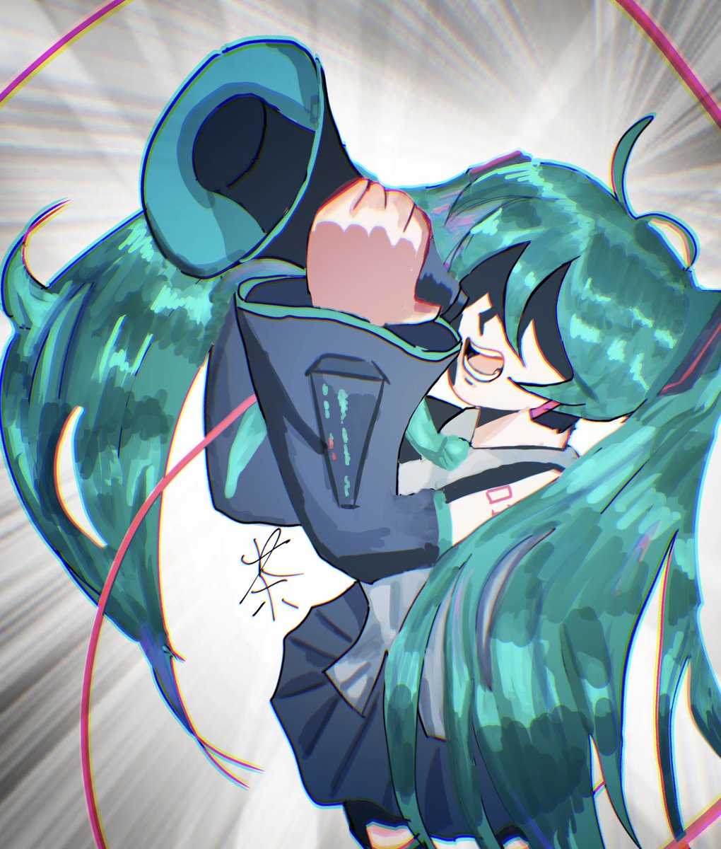 tyaroou's tweet photo. 最近初音ミクを描き始めました！
これから色々な曲を描いていく予定です！

絵が載る頻度も絵柄もバラバラですがよろしくお願いします 🎶
#絵描きさんと繋がりたい
#絵柄が好みって人にフォローされたい https://t.co/LMyG9x4rB2