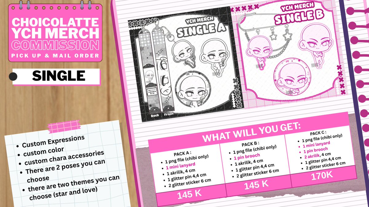 Choicolatte_'s tweet photo. ❤️&amp;RTs are apreciated

YCH MERCH COMMS ARE OPEN!🌸
[ local only ]

Pick up &amp; Mail Order Comipara 7 &amp; CF23

Cmpr7 📌: Booth Anggoon D32 - D33
CF23 📌 : Booth MPUT 

link &amp; batch info below⬇️

#ychmerch #choicolatte_CM #openforcommission #comipara7 #cf23 https://t.co/GqbceX9XU9