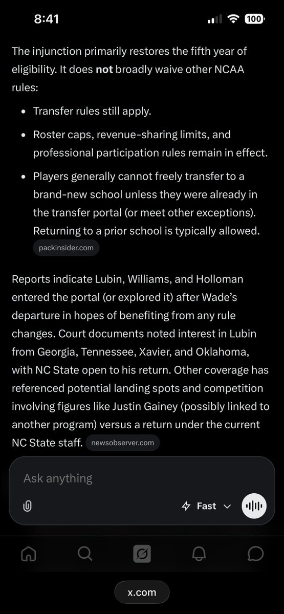 Inanutshell0111's tweet photo. @JustTimNow @On3 This is an example of Vin Allen Lubin for NC State. Other programs may have an upper hand if UConn didn’t have a senior last year that declared for the draft and would have a player coming back. He’s salty because he’s not in control and he’s seeing another programs  add players https://t.co/IwdOHWT0FC