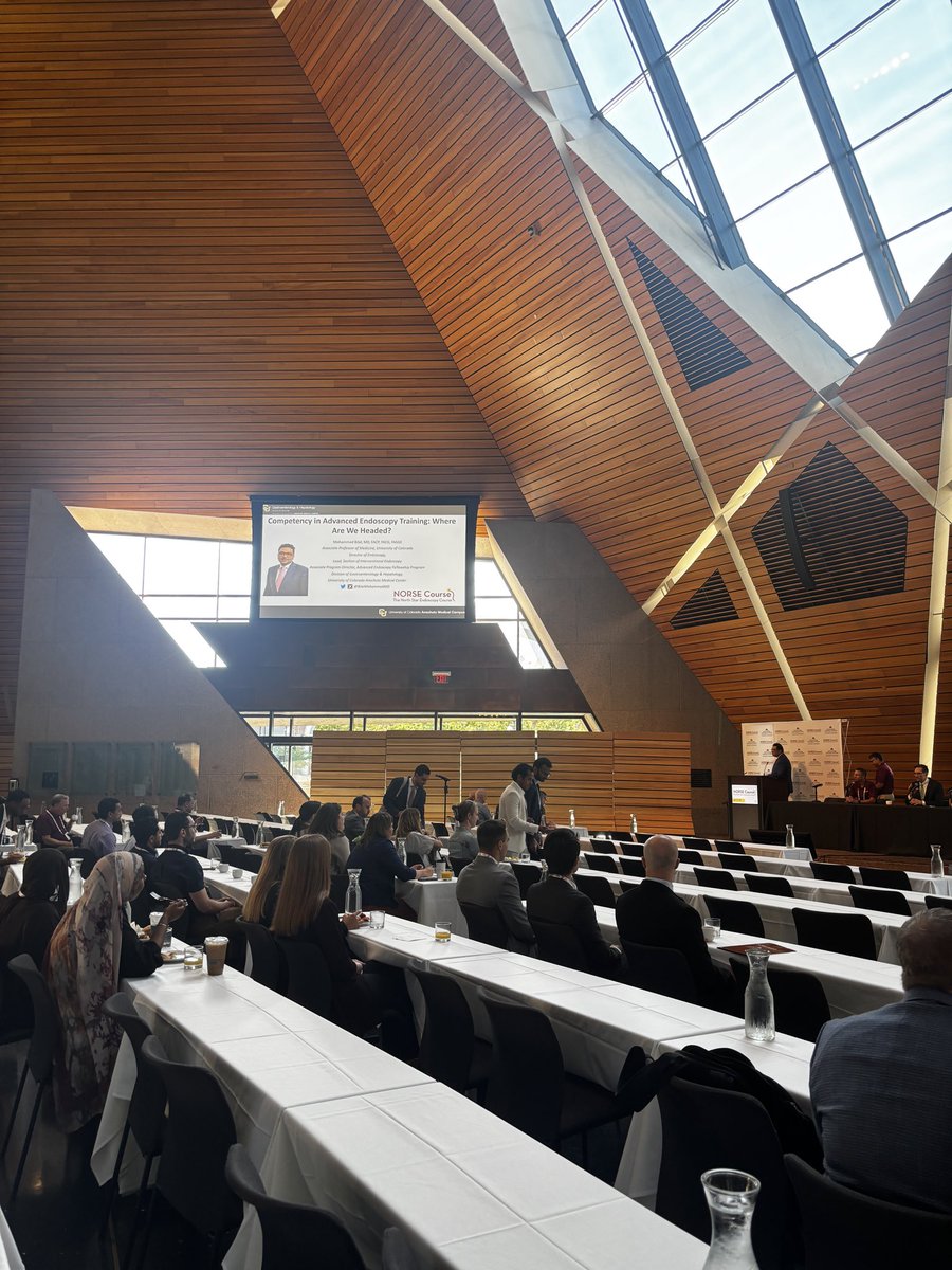 UMN_GIHep's tweet photo. First up for day 2 of #NORSE26 is @BilalMohammadMD with his lecture on Quality and competency in advanced endoscopy training

#NORSE #NORSECourse #NORSECourse26 #AdvancedEndoscopy #UMNGI https://t.co/zfkLUwzmoN