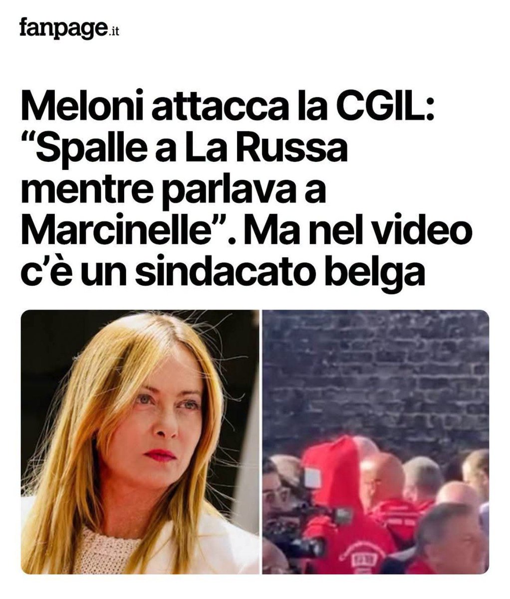 EugenioCardi's tweet photo. Niente, non ne azzecca una. #Meloni 🤬 https://t.co/aLh3A0rtgI
