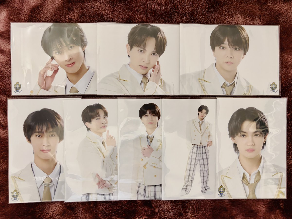 _may029's tweet photo. 【交換】EBiDAN THE LIVE 2026 エビライ グッズ 生写真セット M!LK

譲：佐野 吉田 塩﨑 曽野

求：山中(2枚目♡)

よろしくお願いいたします。 https://t.co/ZnpMVBC9Wd