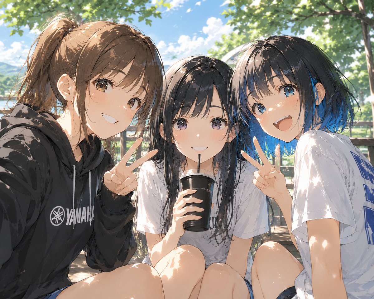 ProjectRMAjp's tweet photo. 仲良し🌙☘️☀️

#ProjectRMA #オリジナルキャラクター #AIイラスト https://t.co/RnvVx4Zozq