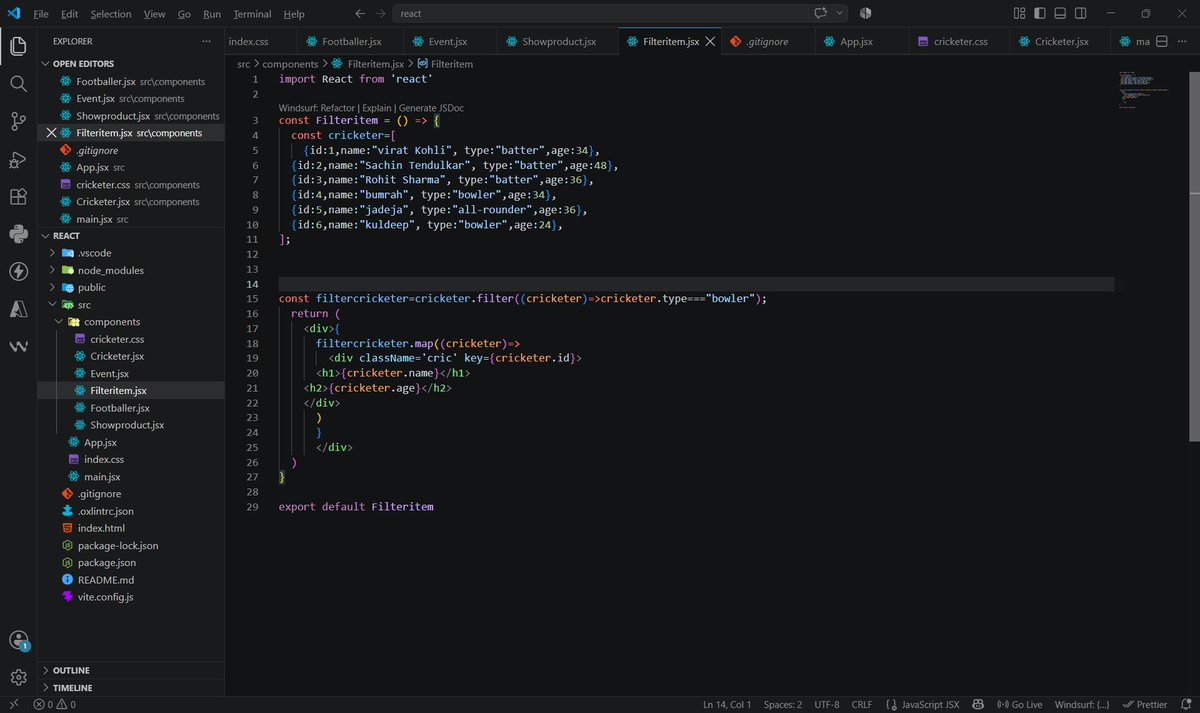 Sharmatipendra_'s tweet photo. Hey @X algorithm
Another day, another React milestone. 🚀

Today I explored:
• Props
• Events
• useState Hook
Seeing the UI update instantly with useState was one of those "now I get it" moments.
On to the next lesson. 💙
#reactjs #buildinpublic https://t.co/4e7QbA86Hf