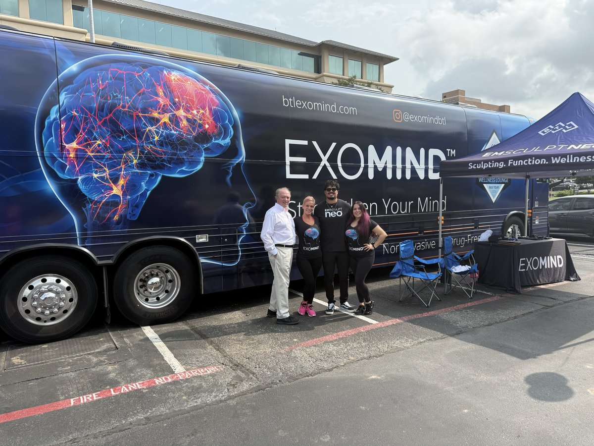 VFWILLIMD's tweet photo. GREAT DAY AT LIT!

The BTL Experience Bus rolled into the Longevity Institute of Texas — bringing the future of wellness, aesthetics, brain health, body performance and sexual health with it.

LIT is proud to feature the BTL technology platform, including EMSCULPT NEO • EMSELLA • EXION • EMFACE • EXOMIND • EMVITAL • EMTONE.

From building muscle and improving body composition with EMSCULPT NEO, to pelvic health with EMSELLA, facial rejuvenation with EXION and EMFACE, brain health with EXOMIND, wellness and recovery with EMVITAL, and body remodeling with EMTONE — BTL technology fits beautifully into our philosophy of comprehensive longevity medicine.

Different technologies. Different areas of the body. One goal: helping our patients look better, feel better, think better and perform better.

This is what modern longevity medicine looks like.

At LIT, longevity isn’t simply about adding years to your life.

It’s about optimizing the years you’re living.

Live Longer. Look Better. Feel Better. Perform Better.

Welcome to LIT.
Welcome to the future of longevity.

— Dr. 29

#Dr29 #LIT #LongevityInstituteOfTexas #BTL #BTLAesthetics #EXOMIND #EMVITAL #EMSCULPTNEO #EMSELLA #EMFACE #EXION #EMTONE #LongevityMedicine #SanAntonio #LiveYounger