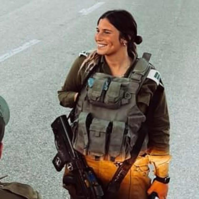 VividProwess's tweet photo. Yuval Duek bravely fought Hamas on October 7th in her pajamas, armed only with a pistol to defend herself. She eliminated several terrorists, led the battle alongside other soldiers, and saved countless lives.

She survived to tell her story.

A true hero of Israel. https://t.co/v8N1lsYfrB