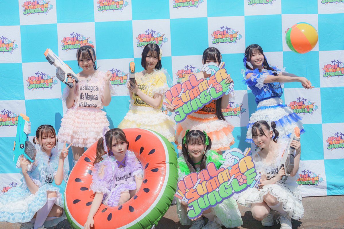 IDOL SUMMER JUNGLE 2026 DAY2」 ありがとうございました🍉⭐️ 初の