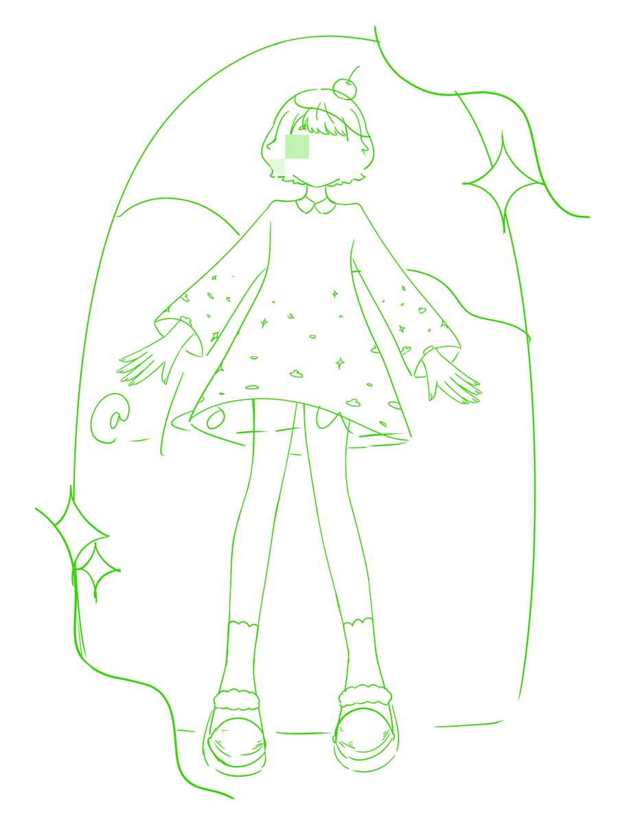 _ko__u_'s tweet photo. 久しぶりにパッと構図とキャラのイメージが浮かんだから描いてみた
なにモチーフかわかるかな💭 https://t.co/55d1dwyMFd
