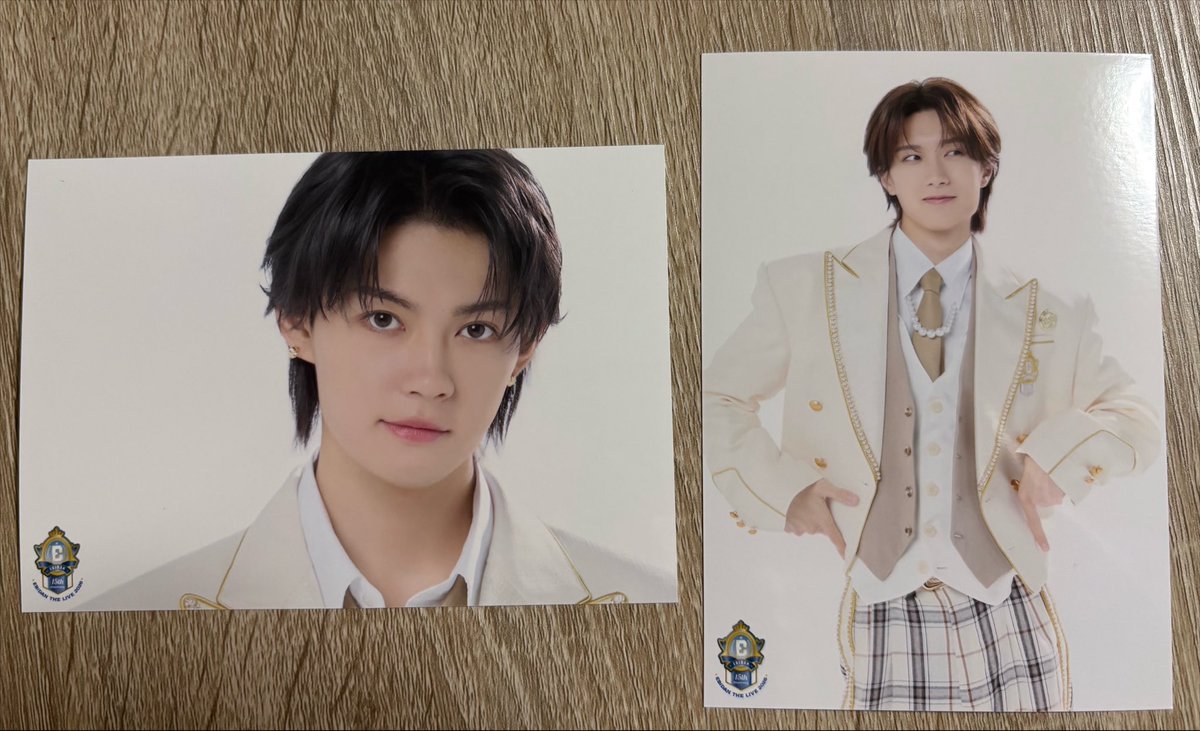 kuro_ha_____'s tweet photo. エビライ　フォトセ　M!LK

譲　佐野勇斗、山中柔太朗（画像参照）
求　塩﨑太智（画像参照💙希望）

どちらも一枚ずつの交換になります。
神奈川•都内手渡し、郵送（手渡し優先）

#エビライグッズ https://t.co/fx5VtV5sIA