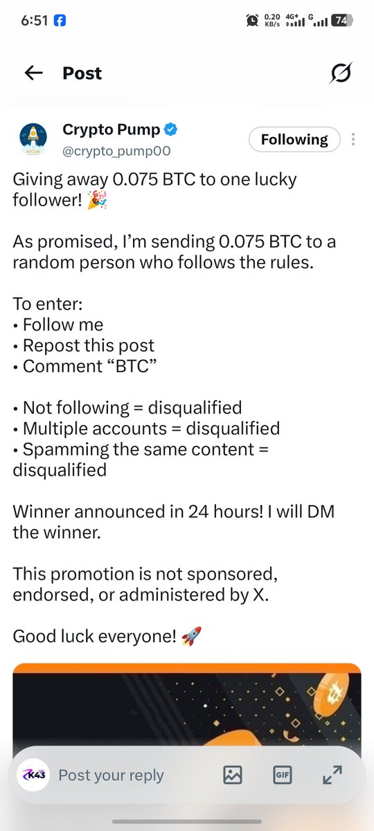 rk43lab's tweet photo. @crypto_pump00 BTC https://t.co/Kt0JHssAkw
