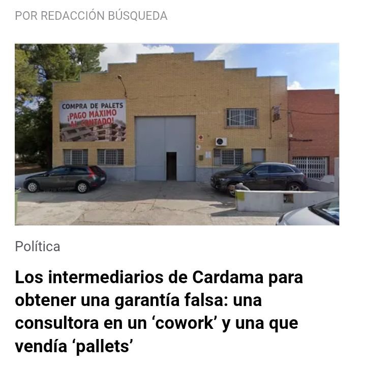wiyanieri's tweet photo. Para los blancos esto no es una estafa.
Cardama contrató un depósito que compra y vende bases de madera para transportar mercaderías como respaldo financiero.
Un astillero con 100 años sabe que no puede presentar esta desprolijidad, si Lacalle lo aceptó acá hay algo muy turbio. https://t.co/to6LYeM7iO