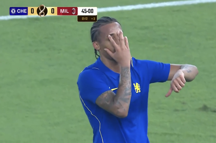 TouchlineX's tweet photo. 1-0 Chelsea.

GOOOOOOAAAAAAAAAAALLLLLLLL JOAO PEDRO !!!!!!!!!!!!!!!!!!!!!!!!!!!! CHELSEA TAKE THE LEAD VS AC MILAN !!!!!!!!!!!!!!!!!!!!!!!!!!!! IT'S JOAO PEDRO WHO SCORES !!!!!!!!!!!! THE BRAZILIAN TOP STRIKER 🔥🔥🔥🇧🇷🇧🇷🇧🇷 https://t.co/4rPAgdSaqF