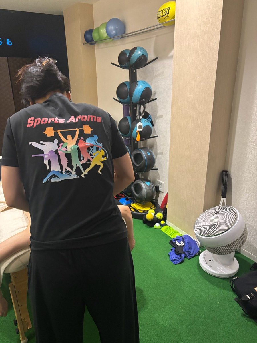 mari_tsumayan's tweet photo. お盆明けの大学の野球部の合宿ケアの打ち合わせ https://t.co/4i1bGPWN99