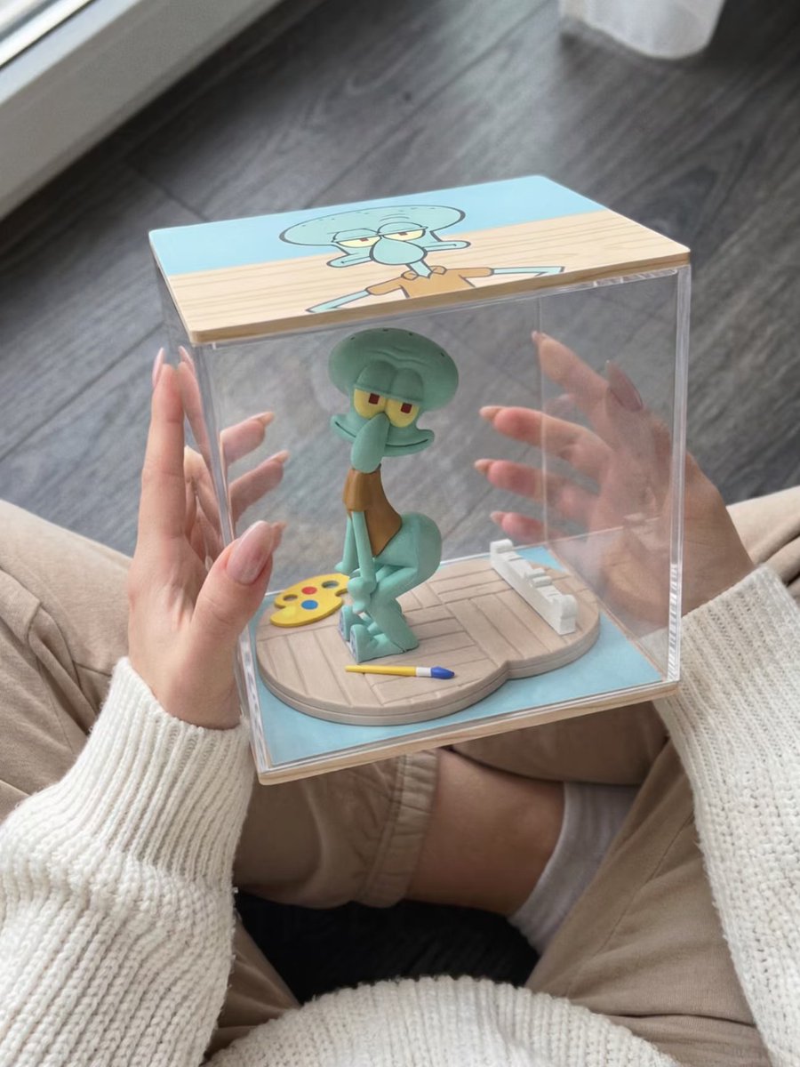 cheirlotte's tweet photo. INI APAAN SIH 😭 ... phone holder squidwardnya gemes banget pliss https://t.co/9eddOoTMEA