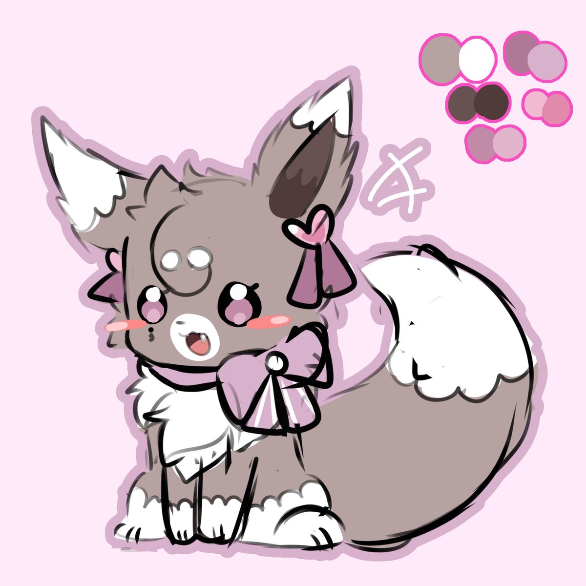 Roablocks's tweet photo. I turned my sona into a Eevee now i fear i need 5 million drawings of her https://t.co/s88PPkEUt7