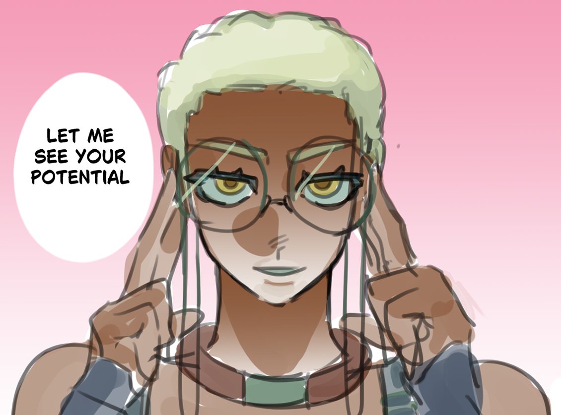 thegokanijiku's tweet photo. If for whatever reason she takes them off would her eyes be threes https://t.co/IXLBeKp4Bd