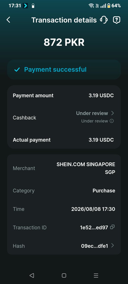 CryptoFloww0's tweet photo. Spent with my Bitget Wallet Card and got cashback in my favorite asset. 🩵

You can get cashback in your favorite assets too, like BTC, Gold, Stocks, or USDC.
That’s Assetback. ✨

Refferal Code:  cryptoflow
@alpha_tg6919
@WTF_Rehanuwn

#BitgetWalletAssetback
@BitgetWallet @BitgetWalletPK