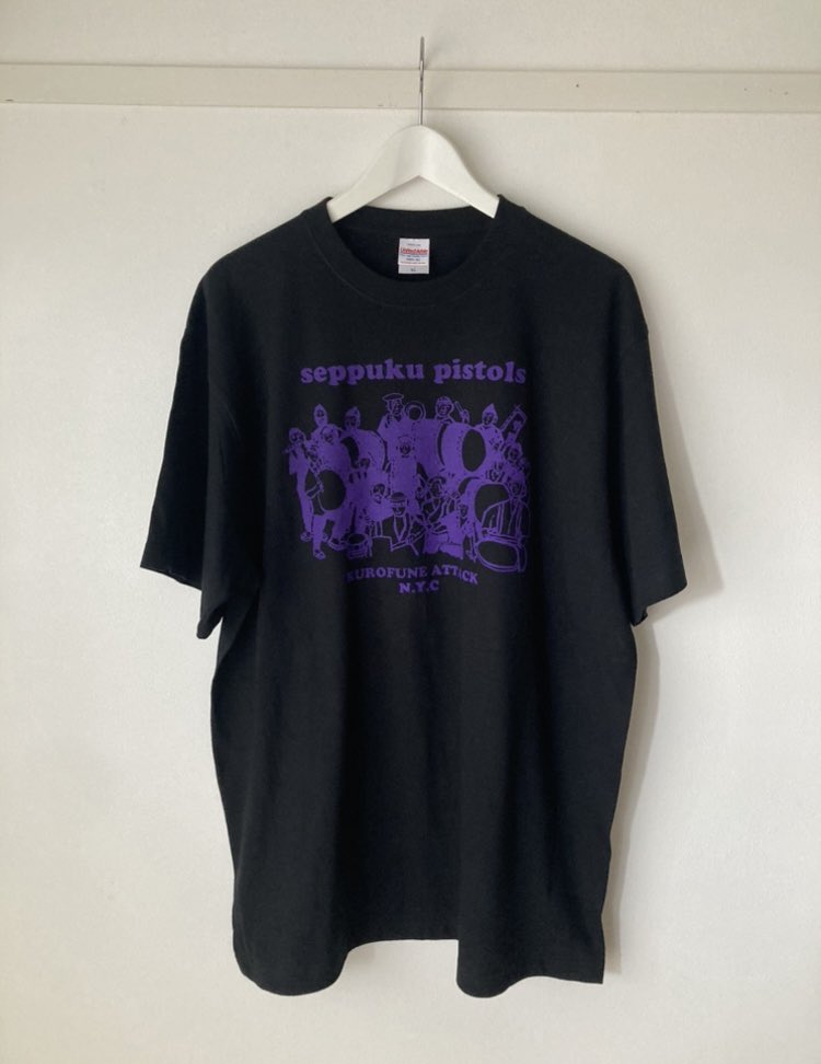THanadou's tweet photo. 切腹ピストルズTシャツ。ネットショップよりご購入できます。
#切腹ピストルズ https://t.co/CDUkxZ8Tze