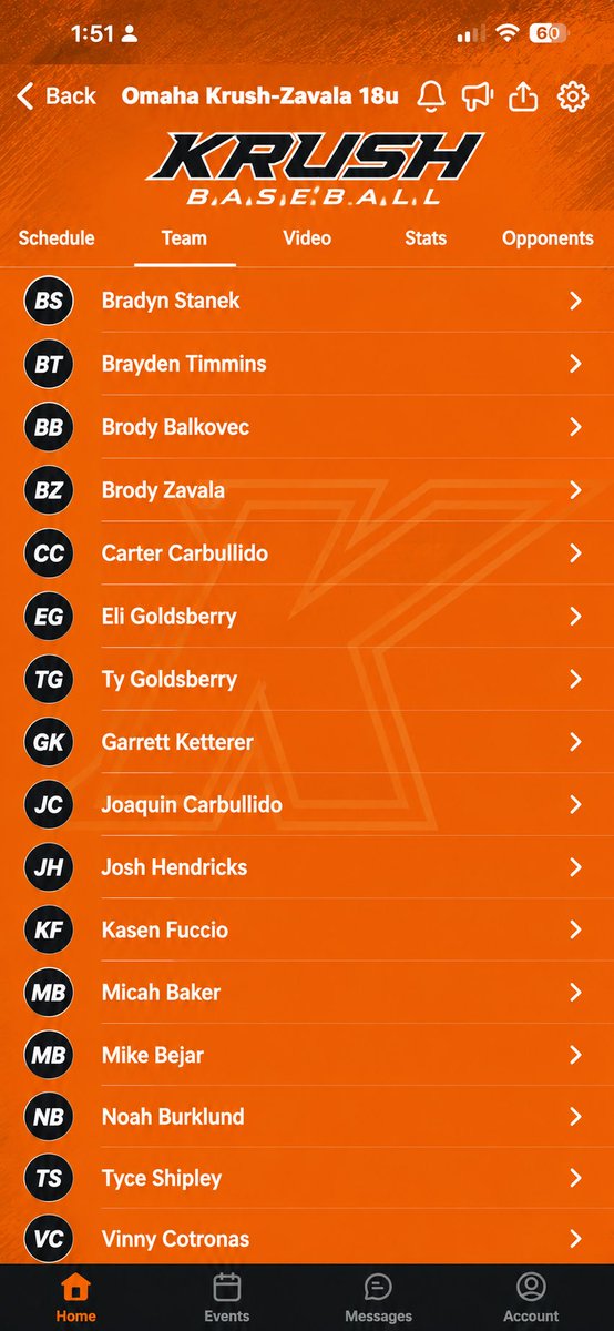 KrushZavala's tweet photo. Looking forward to coaching these guys one last go around! @MWCatsBaseball @BaseballRalston @Antlers_Basebll @MSHS_Baseball @GrossHSBaseball @PrepBaseballNE @KrushBaseball #fall https://t.co/BMEn5BQ4AH
