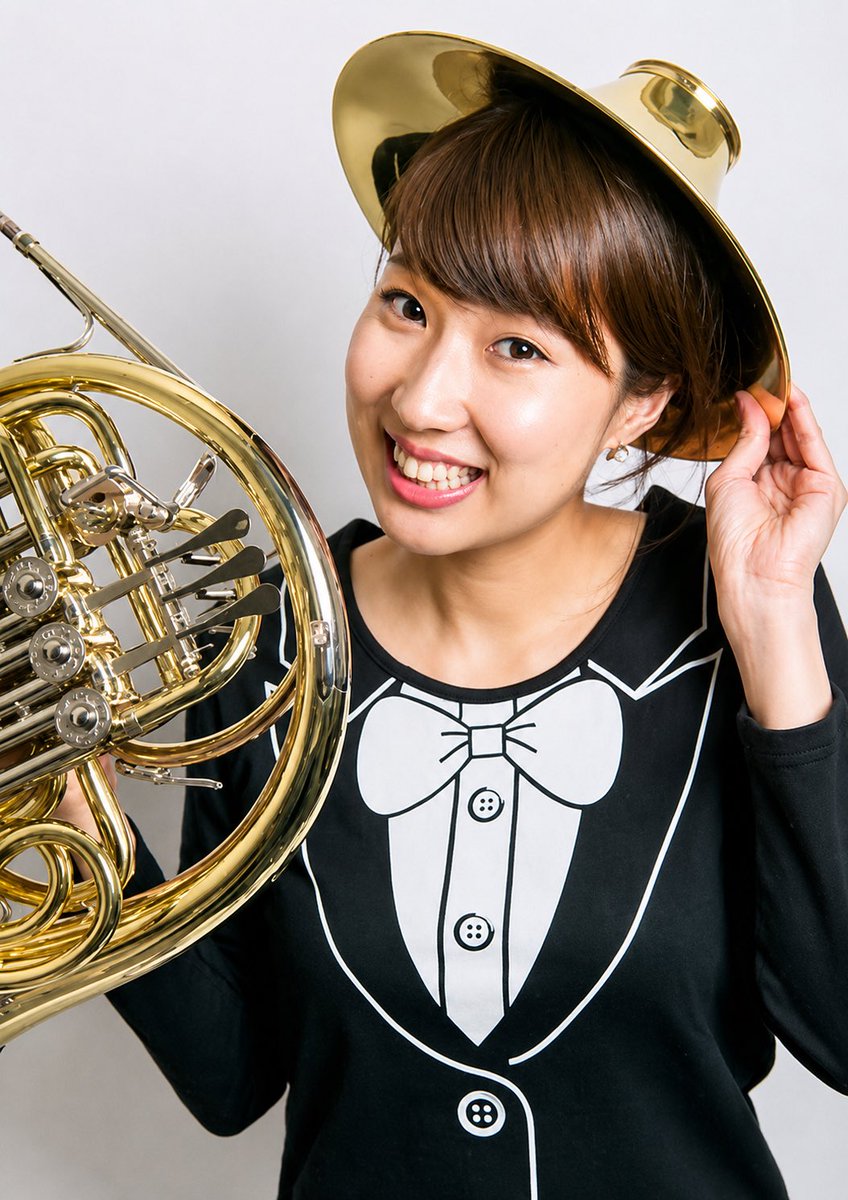 minors_japan's tweet photo. 【真夏の爆音！トロンボーン祭 in名古屋】
プロチーム井上華‼️✨
愛知室内オーケストラのホルン奏者📯
今回なんと、唯一のプロホルン奏者！趣味は「健康」と「Amazonで面白いレビューを探すこと」😂 
個性豊かなトロンボーン軍団の中で、どんな活躍を見せるのか注目です👀✨ https://t.co/az1buwbE7r