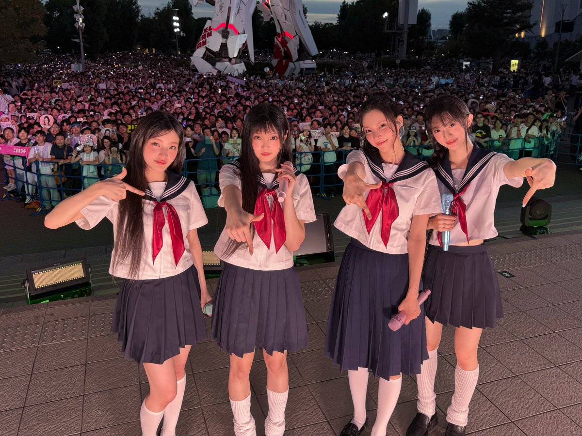 ILLITjpofficial's tweet photo. [#デイリーIT]
260808『ILLIT Japan 2nd Single 'I Got Your Back'発売記念 オープンスペースイベント』
会いに来てくれたGLLITの皆さん、ありがとうございました🎀🗼

💿Streaming &amp; Download
https://t.co/hcIgVd6zya

#ILLIT
#I_Got_Your_Back https://t.co/nhowi0FlJF