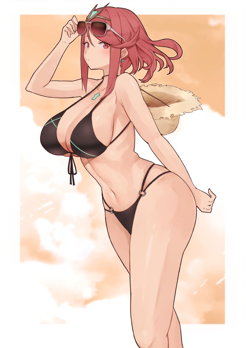 Shiorino_Mani's tweet photo. 夏なので、水着ホムラ再掲🔥 https://t.co/Ff94XXdfqh