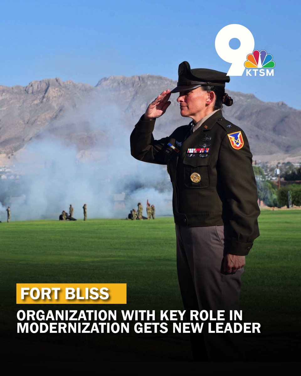 KTSMtv's tweet photo. Brig. Gen. Jennifer Mykins took over as commander of the U.S. Army Joint Modernization Command during a change-of-command ceremony Friday, Aug. 7 at Noel Field. 

More: https://t.co/LLt6594Ry3 https://t.co/a2SI1pxnY4