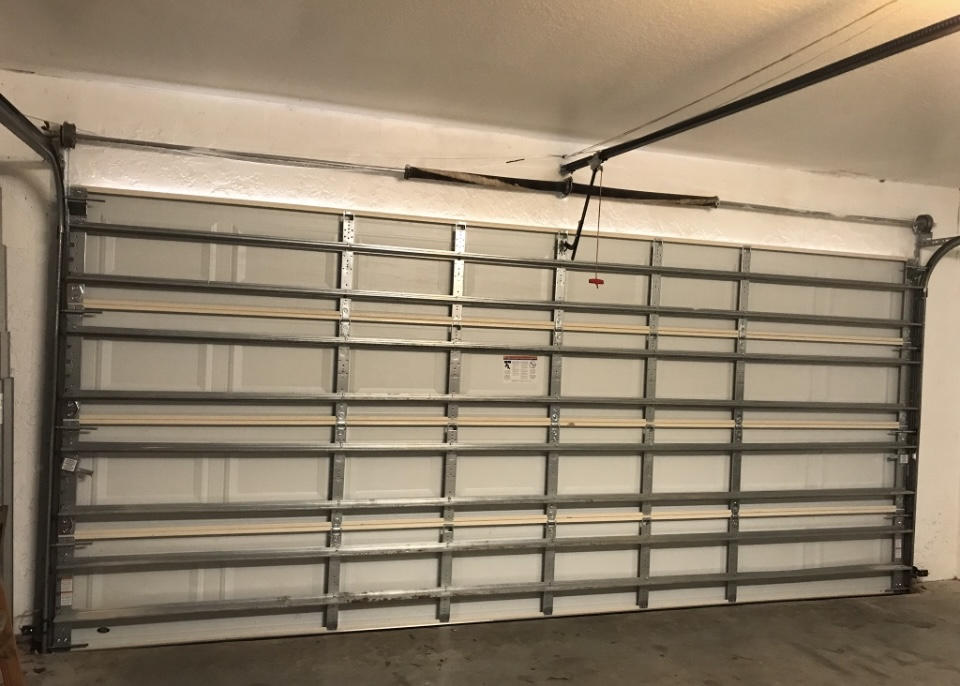 GDoorService's tweet photo. A sudden snap and a fallen garage door often signal a broken spring. This is a common issue for homeowners in Jupiter and across Palm Beach County. Our team specializes in fast, safe spring replacement to restore your door's balance and operation. https://t.co/ufZFEJKWKo