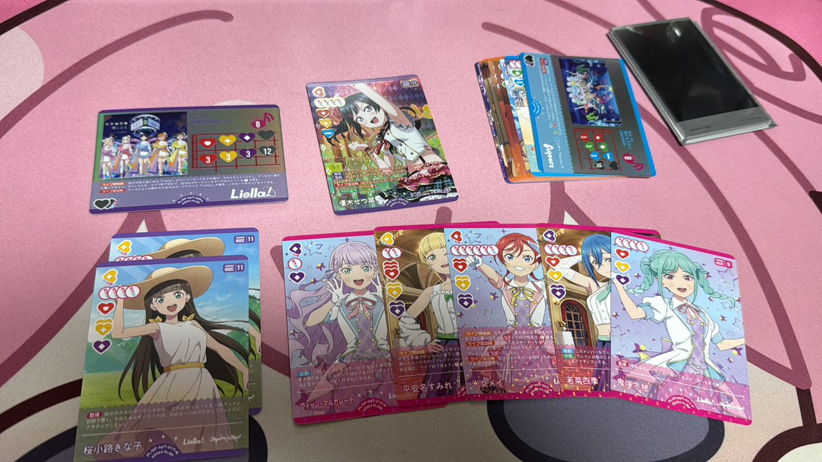 log024ws's tweet photo. 新弾4パック
Liellaのカードもっと出て欲しい！ https://t.co/4JGVvx5soP
