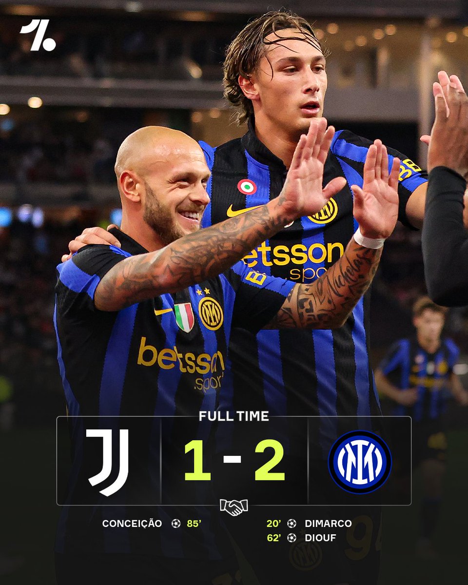 OneFootball's tweet photo. Inter get the win over Juventus in Australia 🔵💪 https://t.co/VivVAw0nwS