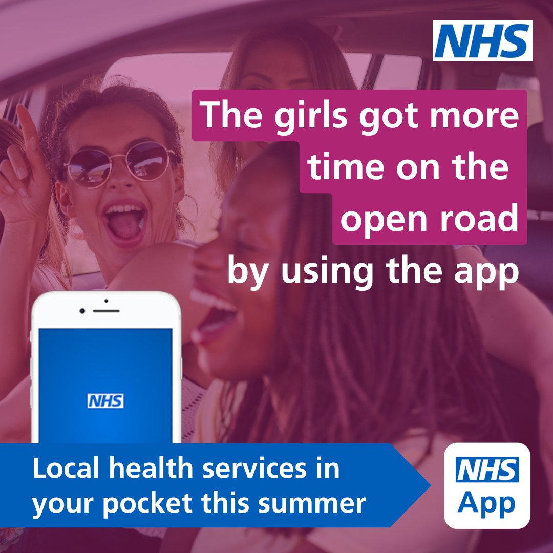 NHSCandM's tweet photo. Make more time for the important things this summer. Ordering repeat prescriptions is quicker with the NHS App, and if you're on the road - you can choose to collect from a pharmacy nearby, anywhere in the UK.
Search 'NHS App' to get it set up on your device. #MakeMoreTimeNHSapp https://t.co/RVEmS7UPWV