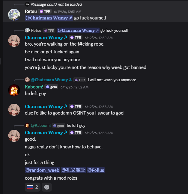 RetsvG19XIV's tweet photo. hi important notice guys but @wumynoren has been repeatedly shown to threaten to dox me, harrass me behind my back and also is generally a very unfun /unserious larper to be around, rt if u can

he harrasses/bugs his friends for following pro ua art accs, so dont intrctw/comm him https://t.co/AMxMVIlrRA