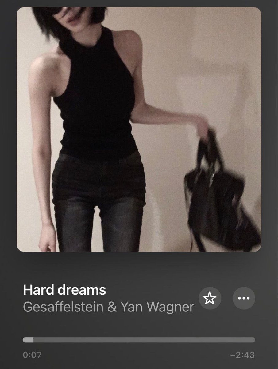 enamif's tweet photo. now playing .. 🎧
Hard dreams by Gesaffelstein &amp; Yan Wagner https://t.co/0GnyejllDw