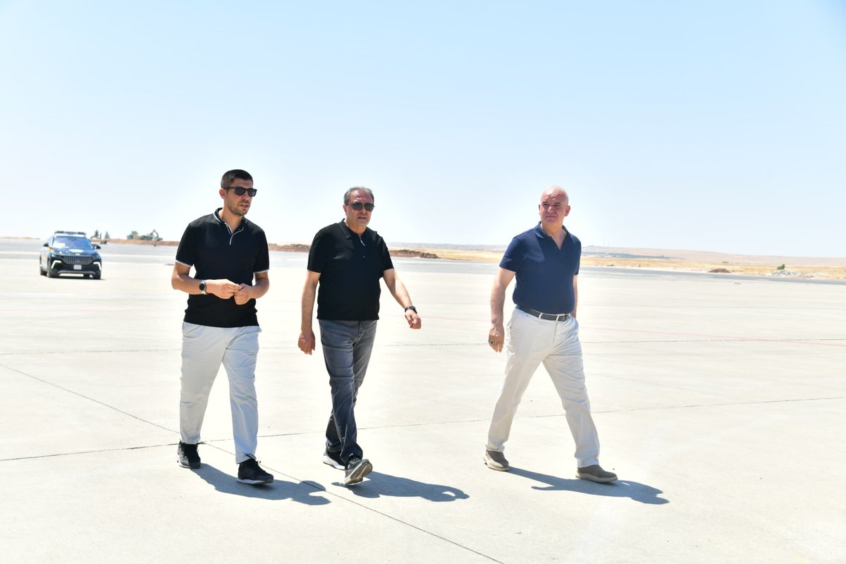 hasansildak's tweet photo. #TEKNOFEST2026 hazırlıklarımız 
GAP Havalimanında 
devam ediyor…

#TEKNOFEST
#Şanlıurfa
@tcbestepe
@TCSanayi
@teknofest https://t.co/8v5BNLWGTQ